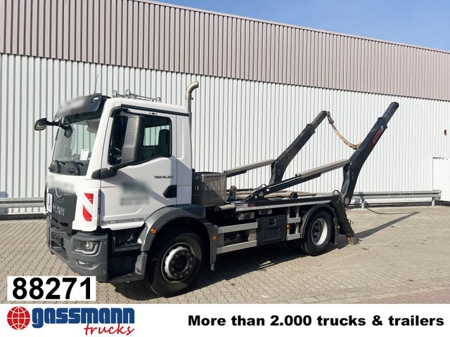 MAN TGM 18.320 4x2 BL, Hiab Tele-Absetzanlage, Funk