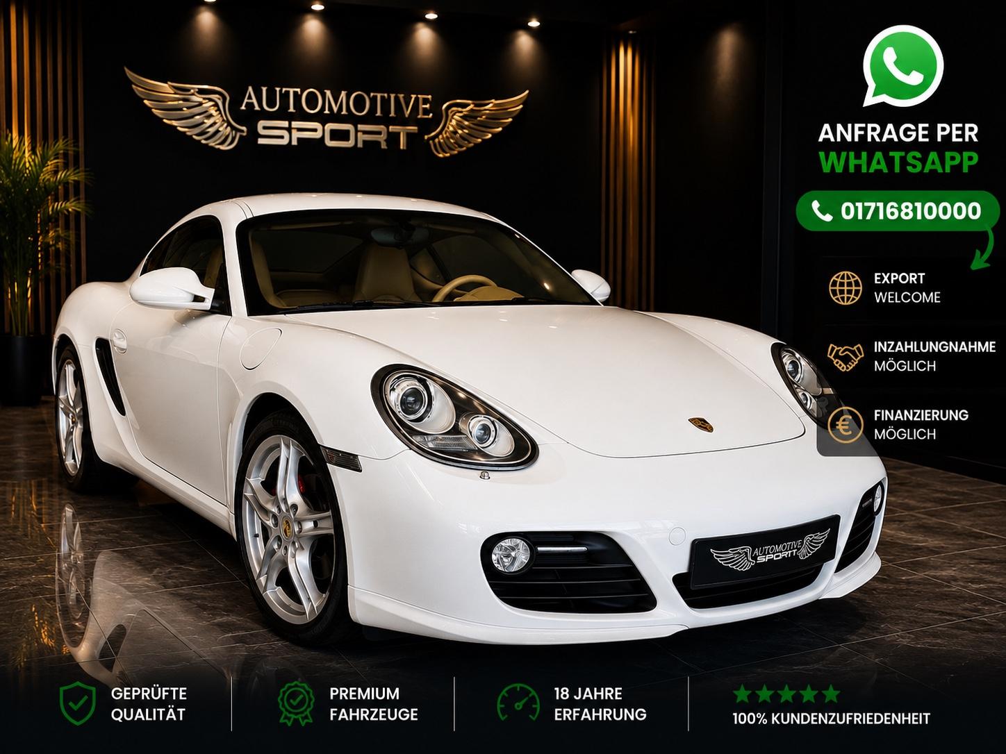 Porsche Cayman S P-Service*Buy Netto+ TÜV NEU!!!!