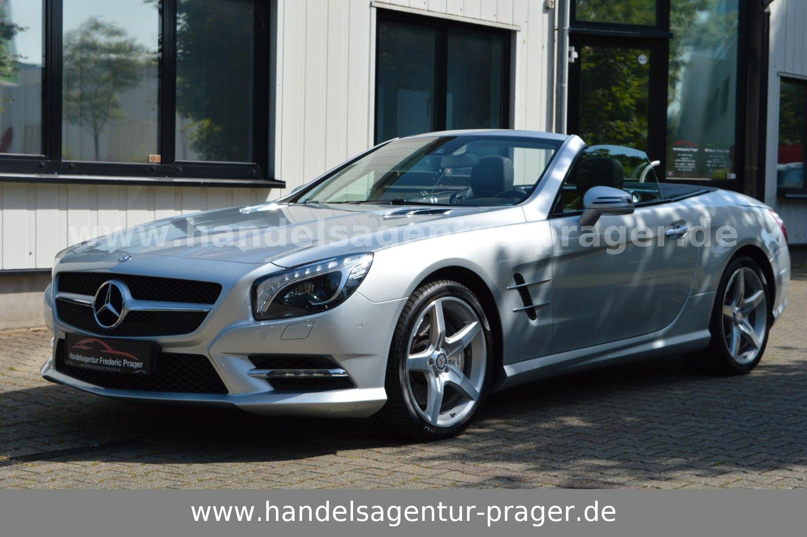 Mercedes-Benz SL 500 1.Hand MB Scheckheft AMG B&O Magic Sky