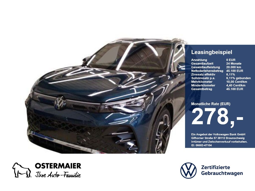Volkswagen Tiguan R-LINE 2.0TDI 150PS DSG NP.71tACC.5J.AHK.