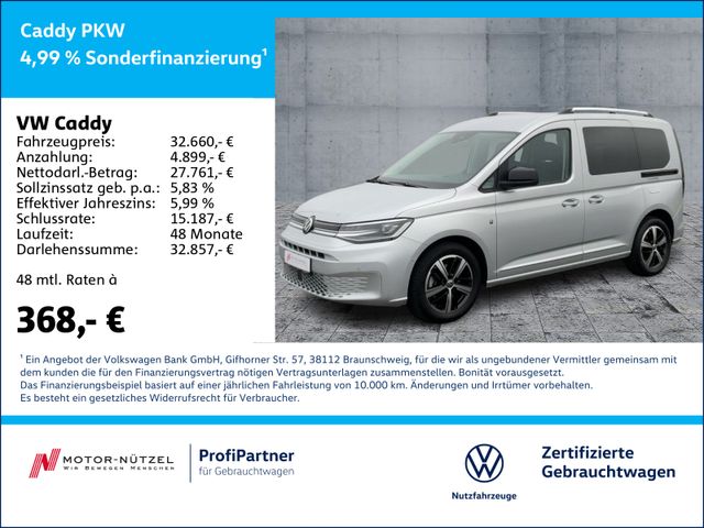 Volkswagen Caddy 1.5 TSI DSG STYLE LED+NAVI+APP+SHZ+STDHZG