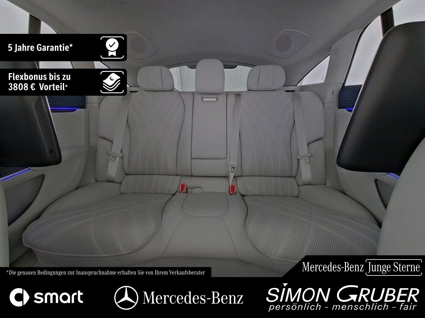 Fahrzeugabbildung Mercedes-Benz EQS 580 4M Exklusiv 4*Massage Sitzklima Mod 2026