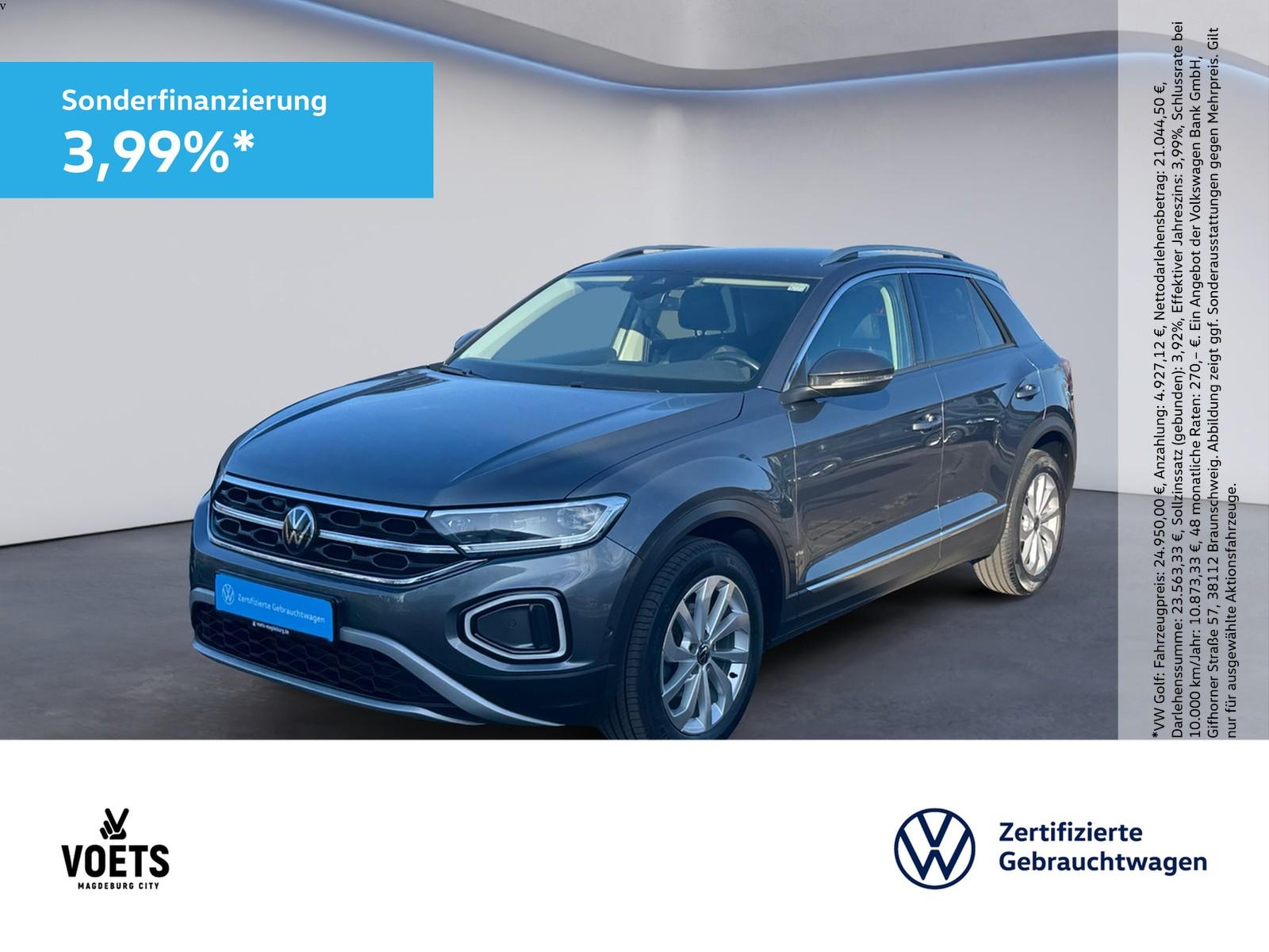 Volkswagen T-Roc 1.0 TSI Style LED+NAVI+ACC+PDC