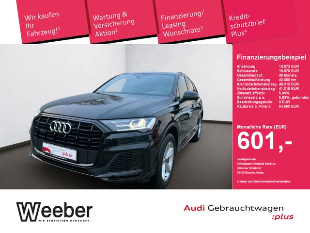 Audi Q7 55 TFSI e quattro S line PANO*LED*NAVI*AHK