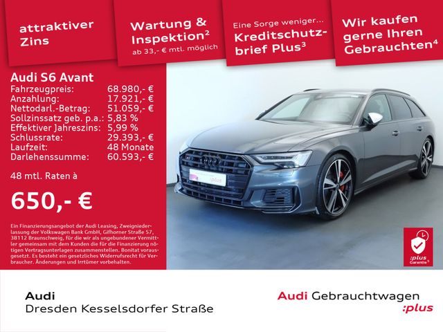 Audi S6 Avant 3.0 TDI Q. B&O Matrix Navi Optikpaket