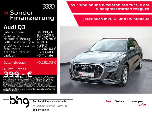 Audi Q3 S line 40 TDI quattro A7 *Matrix LED *Kamera  imagem 2