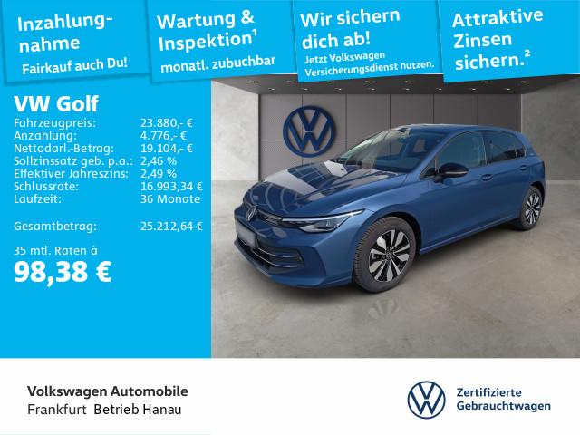 Volkswagen Golf VIII 1.5 TSI Goal DAB+ LEDPlus Navi FrontAs