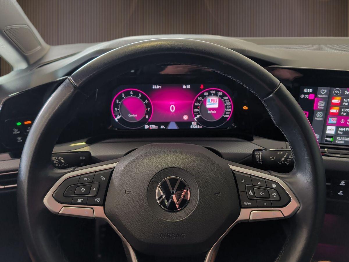 Volkswagen Golf 1.5 TSI LED HuD Navi ACC RFK Standhzg., миниатюра 8
