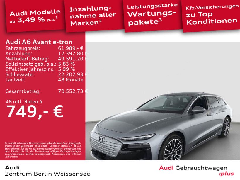Audi A6 Avant e-tron QUA*ASG*360*ACC*APP*WKE*LENKRADH imagem 2