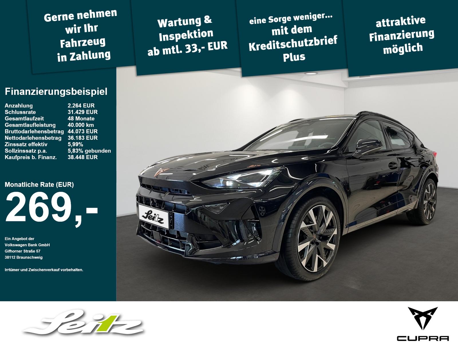 Cupra Formentor 2.0 TSI 4Drive VZ *AHK*SENNHEISER*KAME
