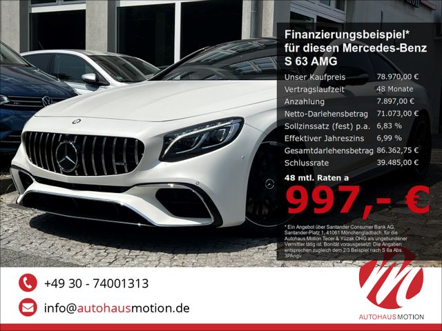 Mercedes-Benz S 63 AMG FACELIFT Coupe 4M MAGNO Pano HUD Burmes