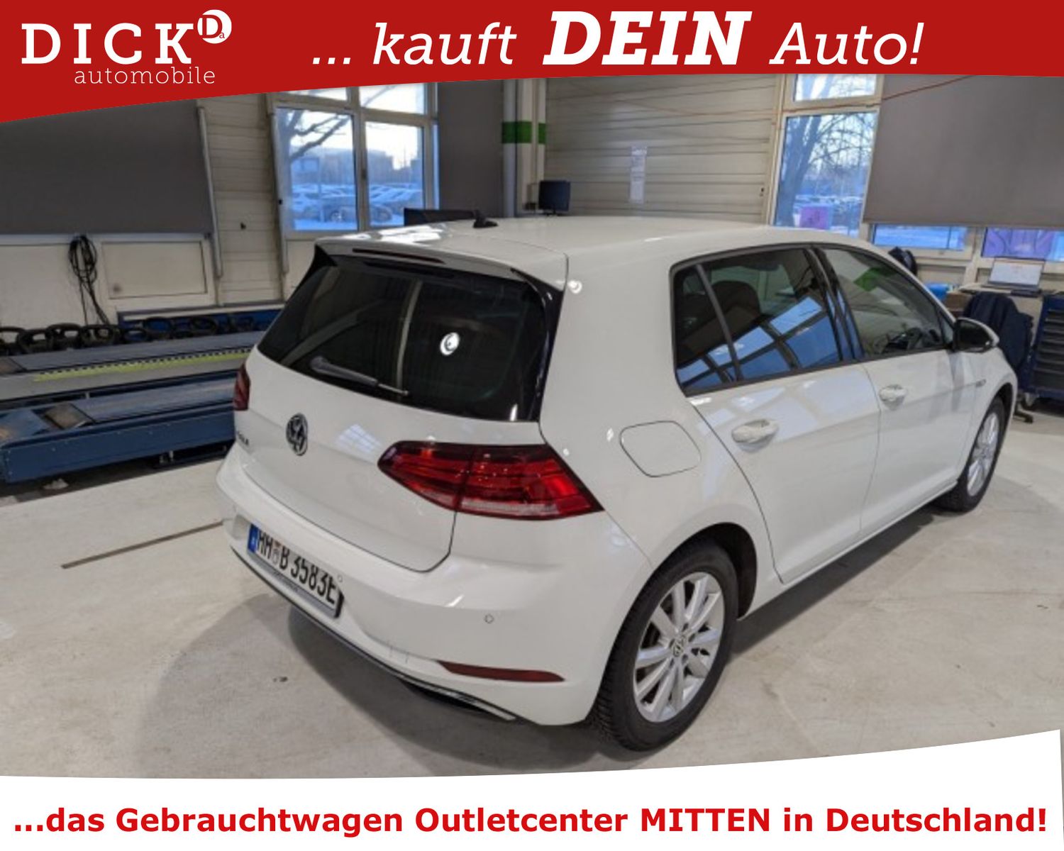 Fahrzeugabbildung Volkswagen Golf VII e Hyb LED/ACC/NAVI+/WÄRMEPUMPE/SHZ/8FA