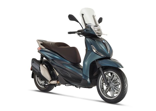 Piaggio Beverly 400 HPE E5 blau - New Ride - sofort!