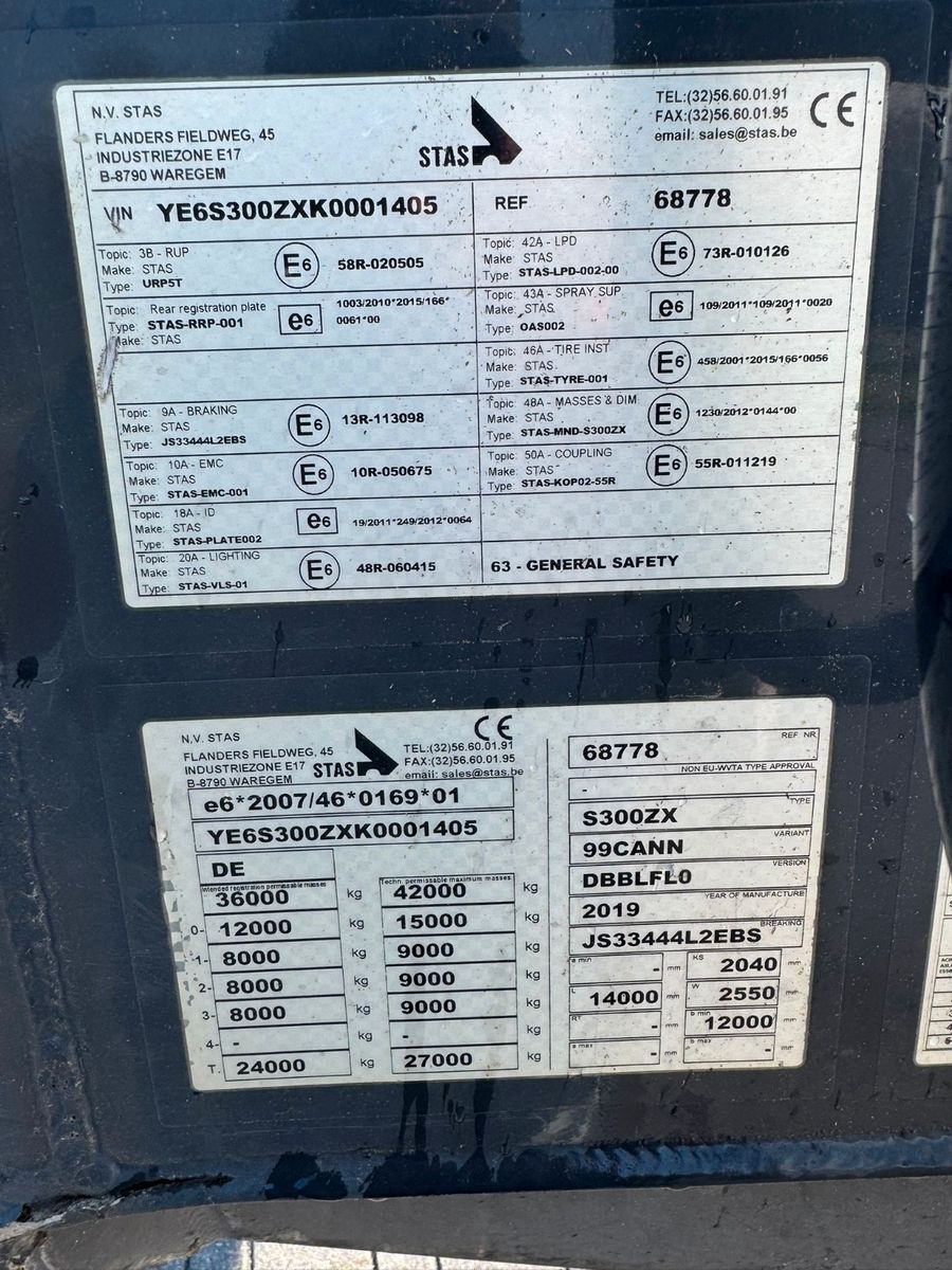 Fahrzeugabbildung Stas S 300 ZX 93 Walkingfloor