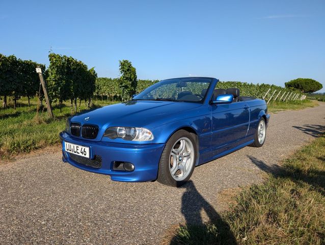 BMW E46 Cabrio 320i Estorilblau M Paket