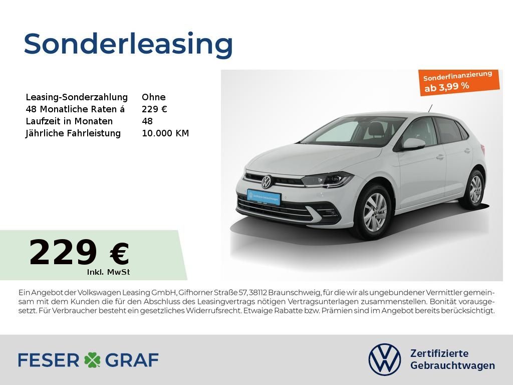 Volkswagen Polo Style 1.0 TSI Navi Kamera LED SiHz