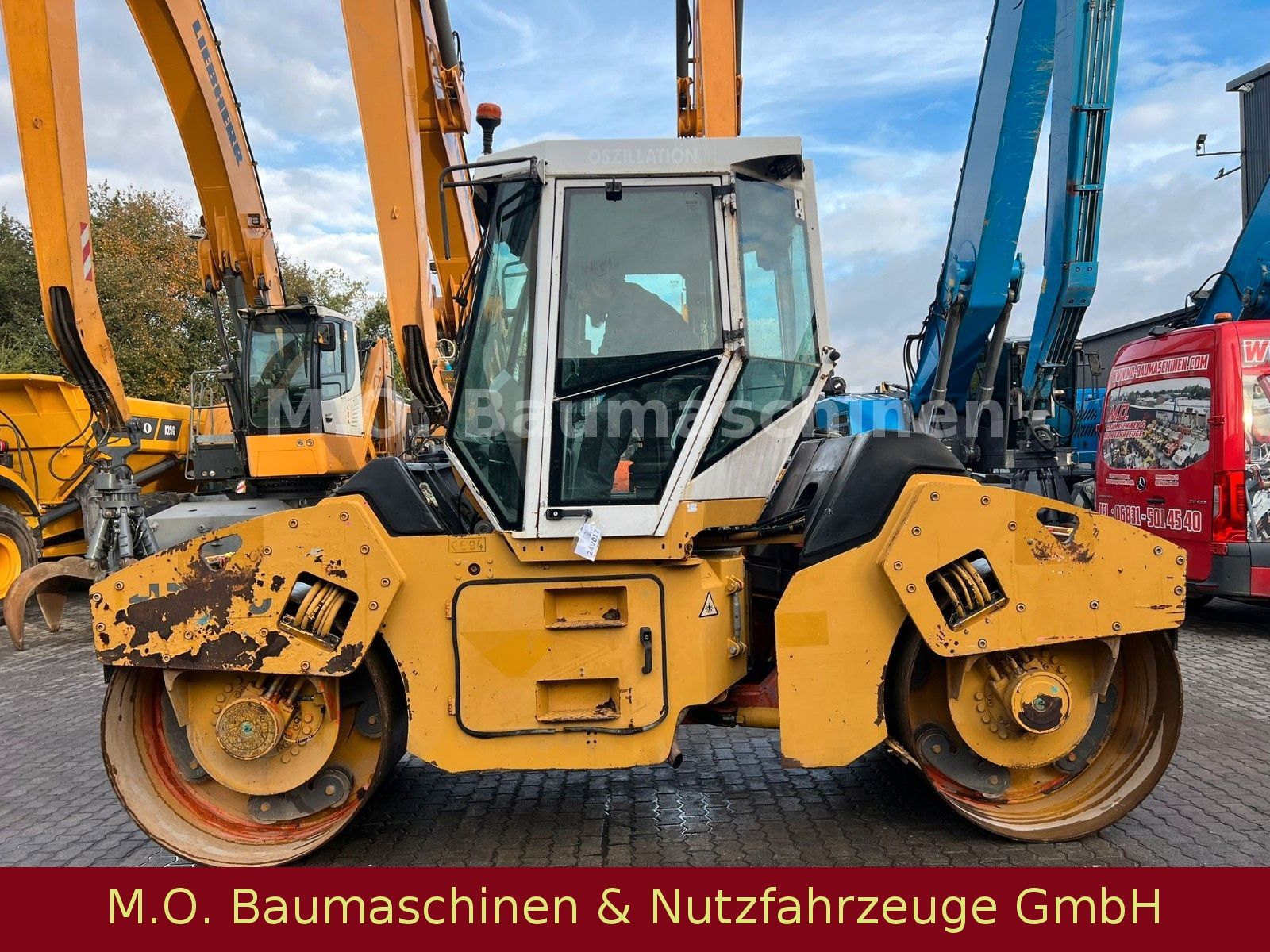 Fahrzeugabbildung Hamm HD 70 / Walze / 7,2 t