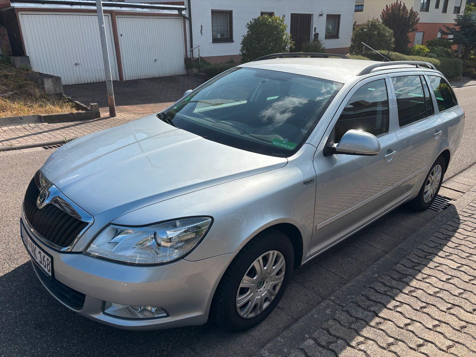 Skoda Octavia 2010 — rear view