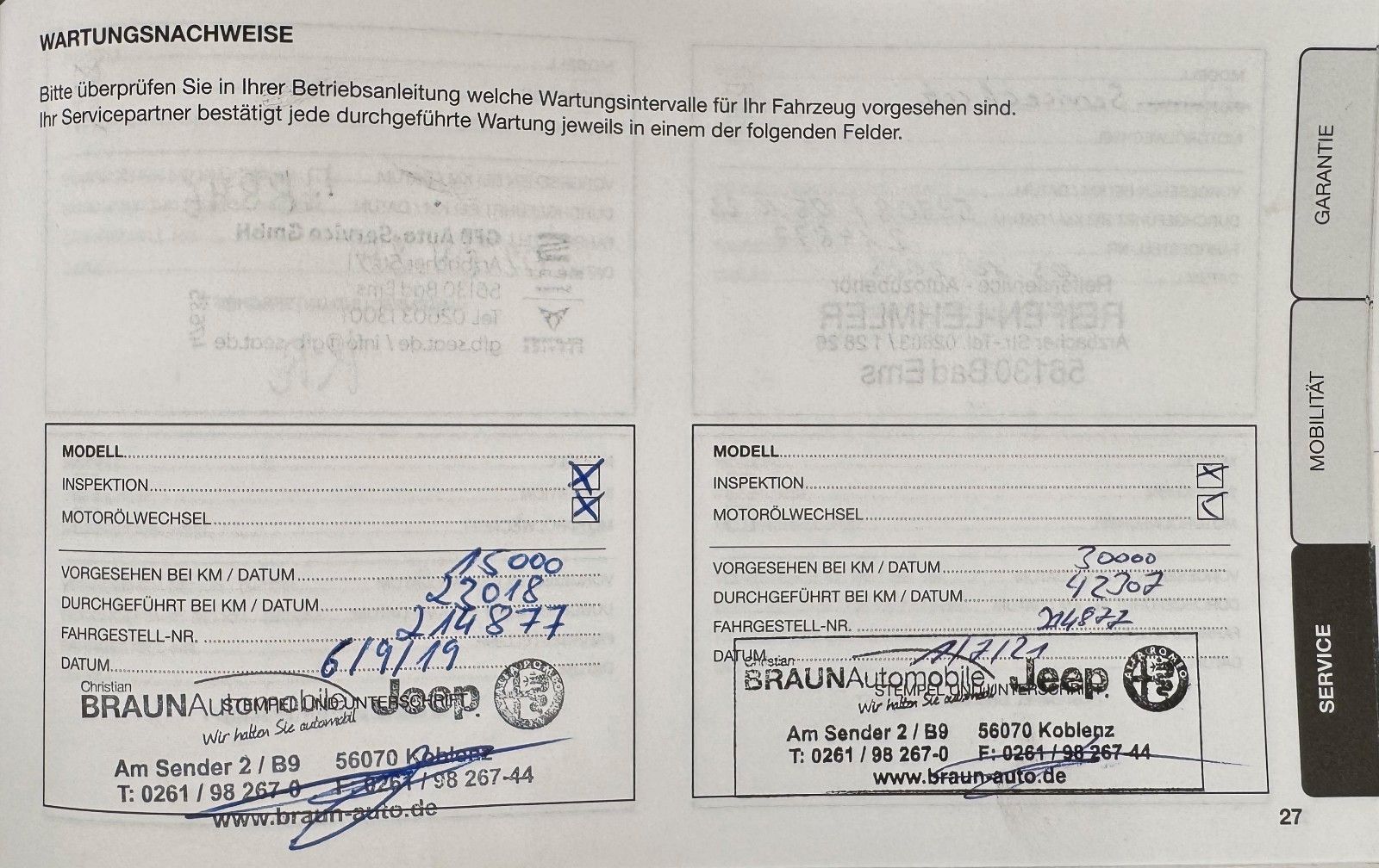 Fahrzeugabbildung Jeep Compass 1.4 T Longitude FWD  " Winterpaket "