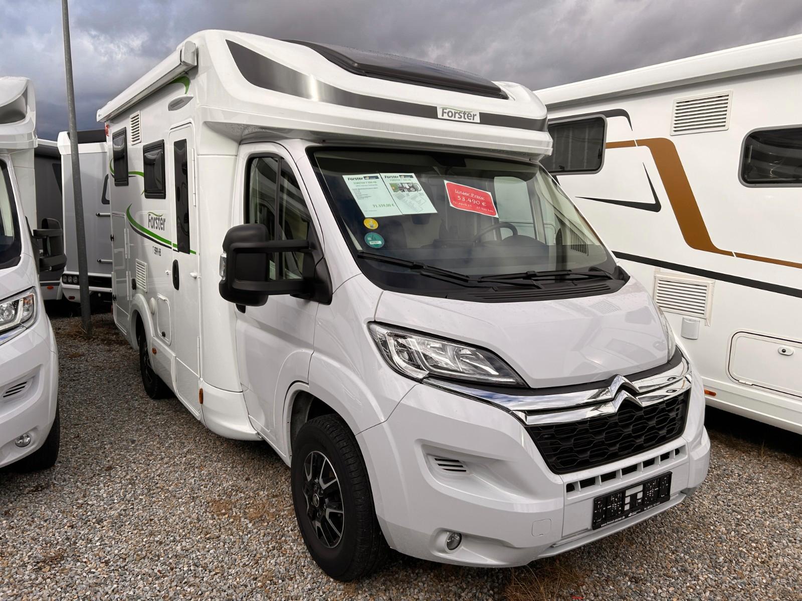 Forster T 599 HB Hubbett Markise Radträger Radio