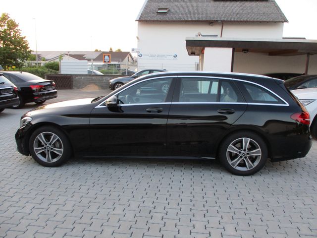 Mercedes-Benz C 200 d T AMG LINE LEDER NAVI KAMER LED PDC AHK