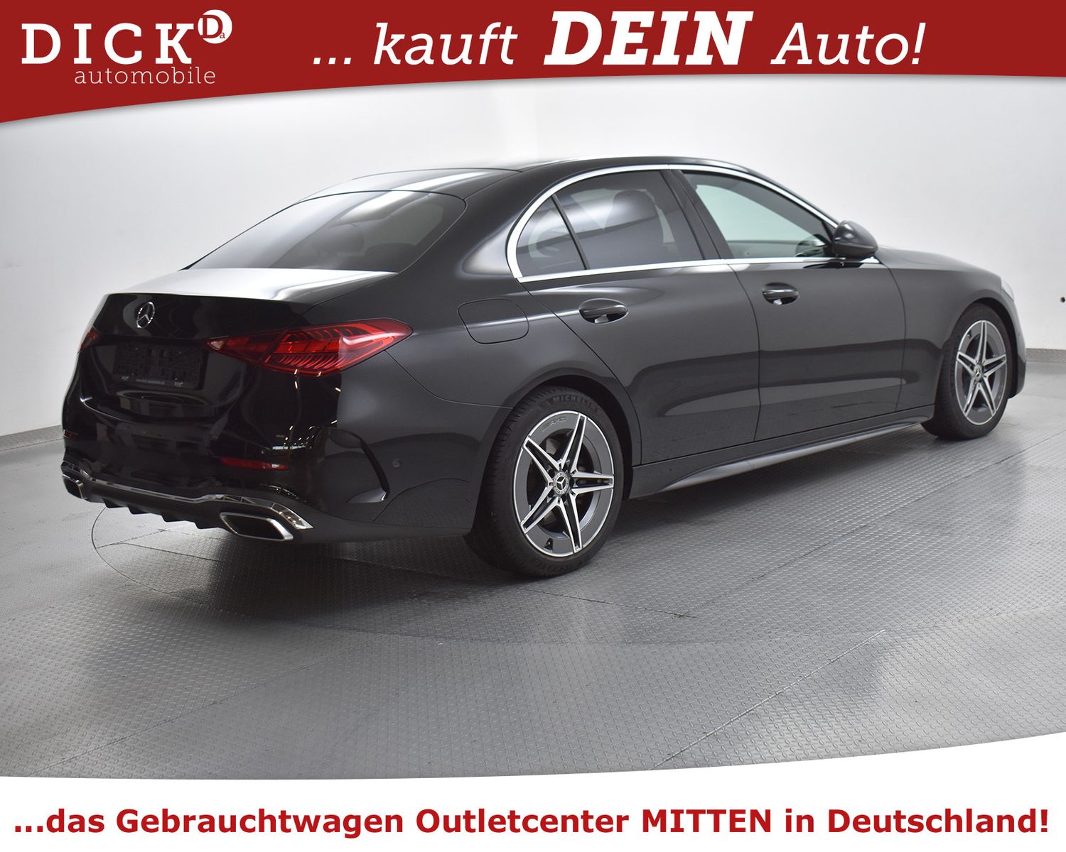 MERCEDES-BENZ C200d 2X AMG Line CARBON+VIRTU+KAM+ALCANTAR+LED+ - Image 8