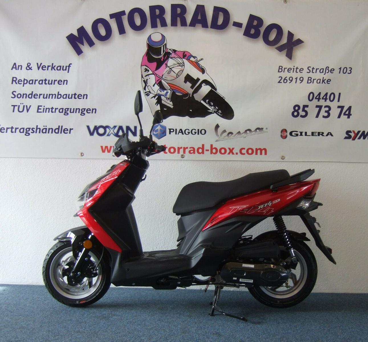 SYM JET 4 RX 50  EURO 5 Neufahrzeug