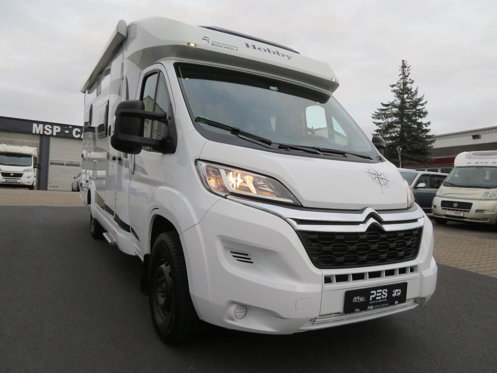 Hobby V65 GE Einzelbett Kamera Markise Navi TV SAT