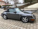 Porsche 964 Carrera 4 Cabriolet, Classic Data 2,8, H-Zl. - graue Porsche 964