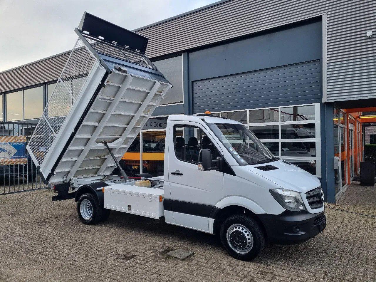 Mercedes-Benz Sprinter 513 CDI Kipper staal GVW 3500kg Trekg.
