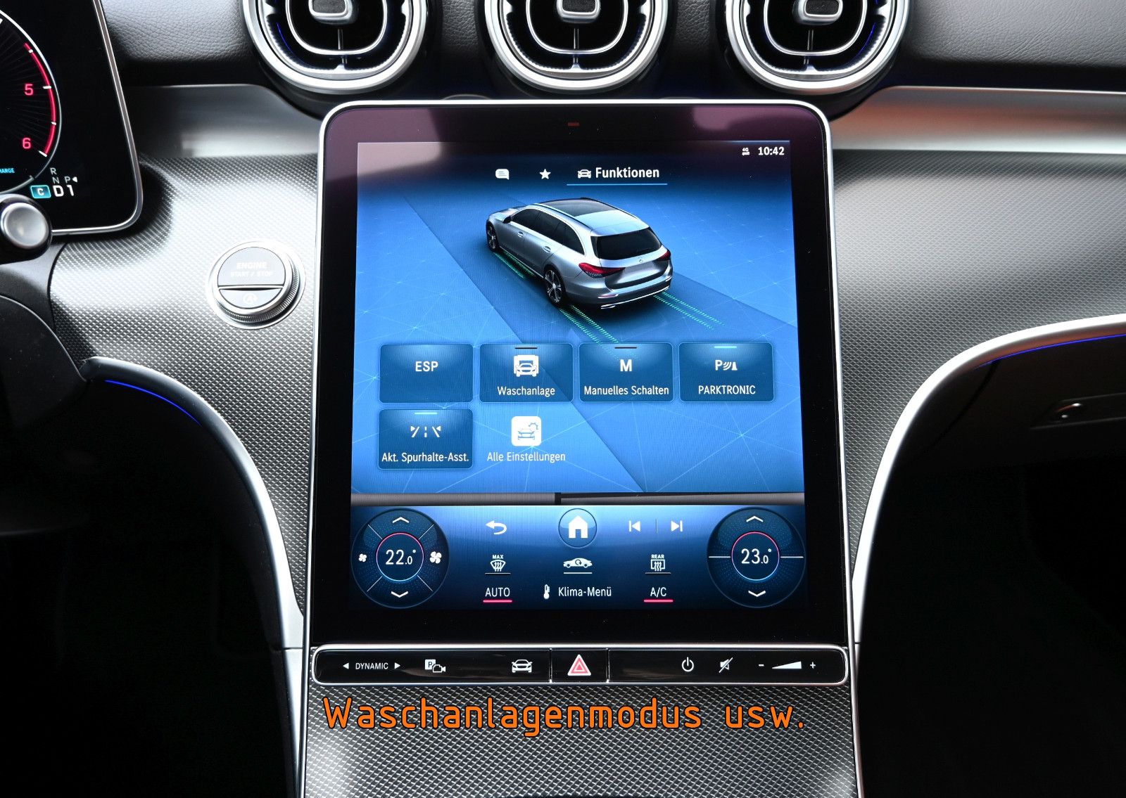 Fahrzeugabbildung Mercedes-Benz C 200 d T Avantgarde °Night Pak°AHK°ILS°360°KAM