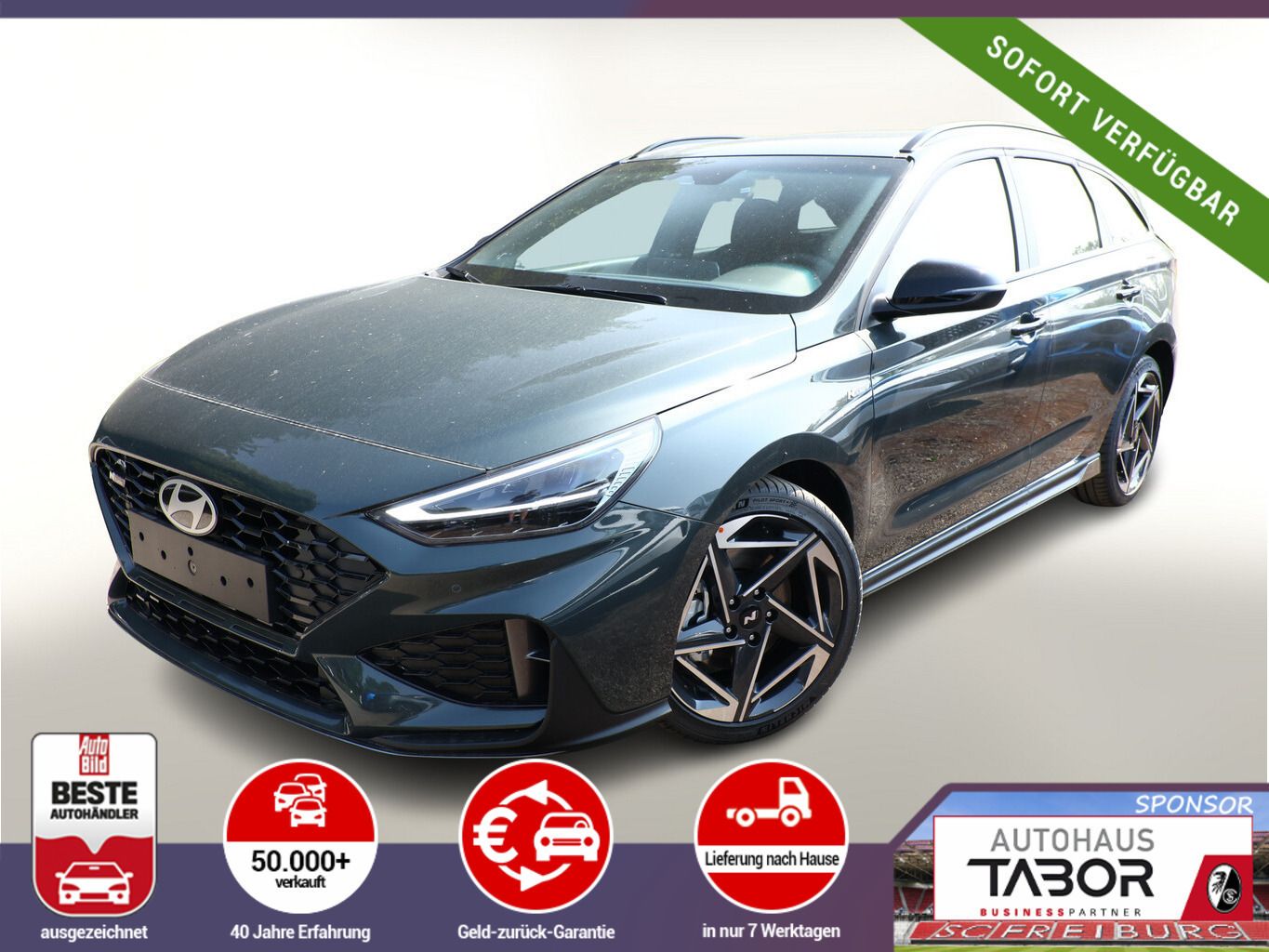 Hyundai i30 Kombi DCT N Line Nav 18Z SHZ Keyl UVP-37%*