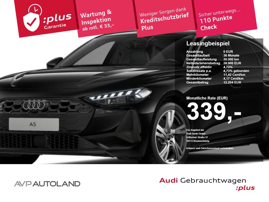A5 Avant TFSI S tronic Rückfahrkamera | LED