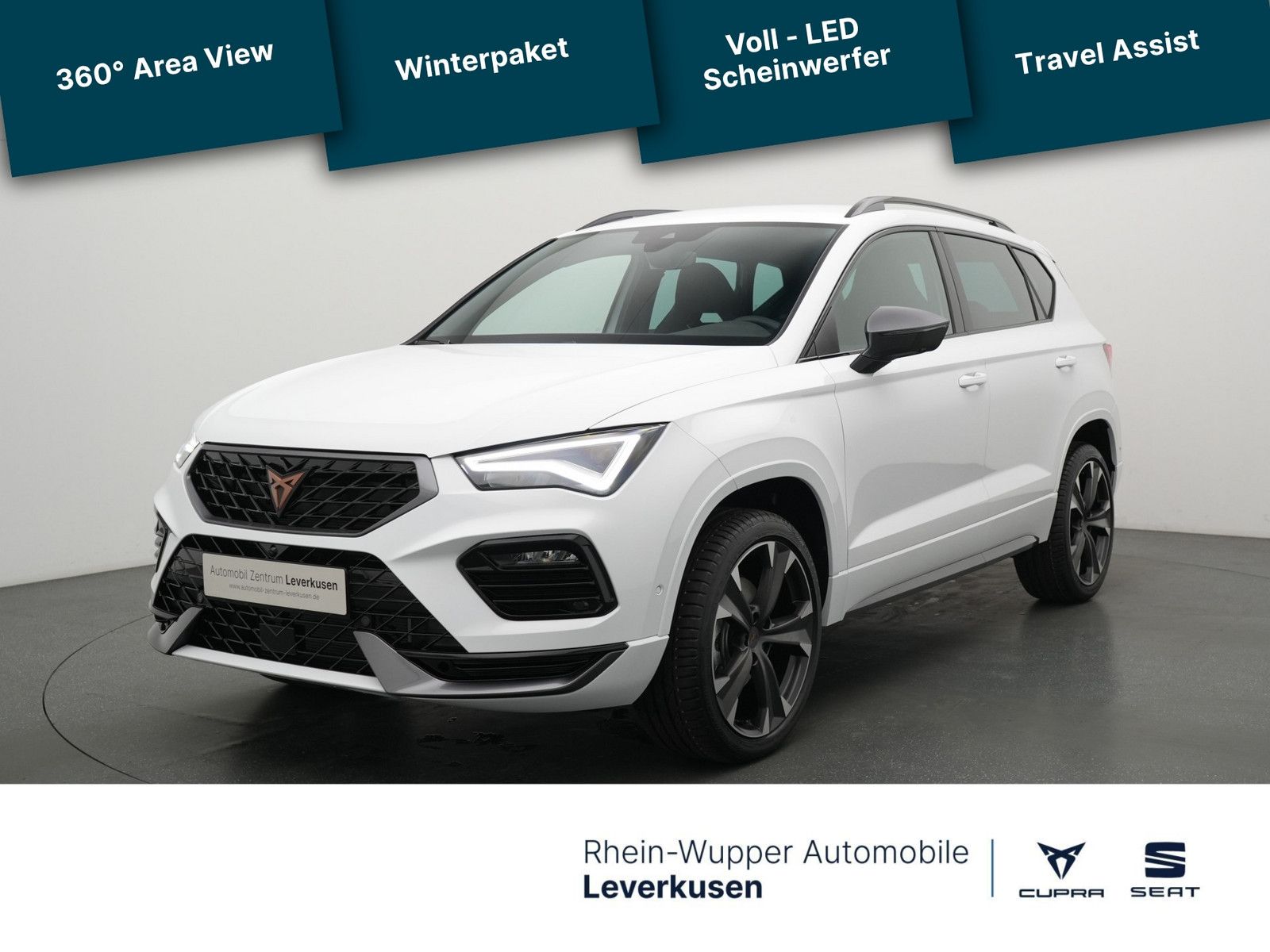 Cupra Ateca DSG 360°KAM AHK ACC LED CARPLAY VIRT SHZ