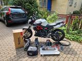 Aprilia Shiver 900 mit Akrapovic und viel Zubehör - APRILIA SHIVER 900