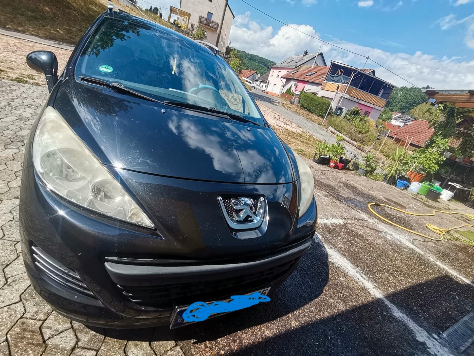 Peugeot 207 2009 — rear view