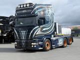 Scania V8 R580 Topline 6X2, Retarder, Voll-Luft, Leder - Scania V8 topline