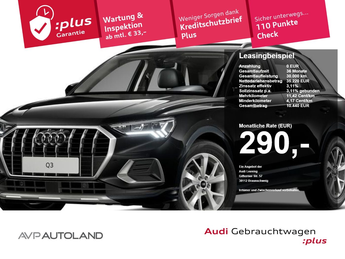 Audi Q3 TFSI Stronic | MMI NAVI PLUS | AHK