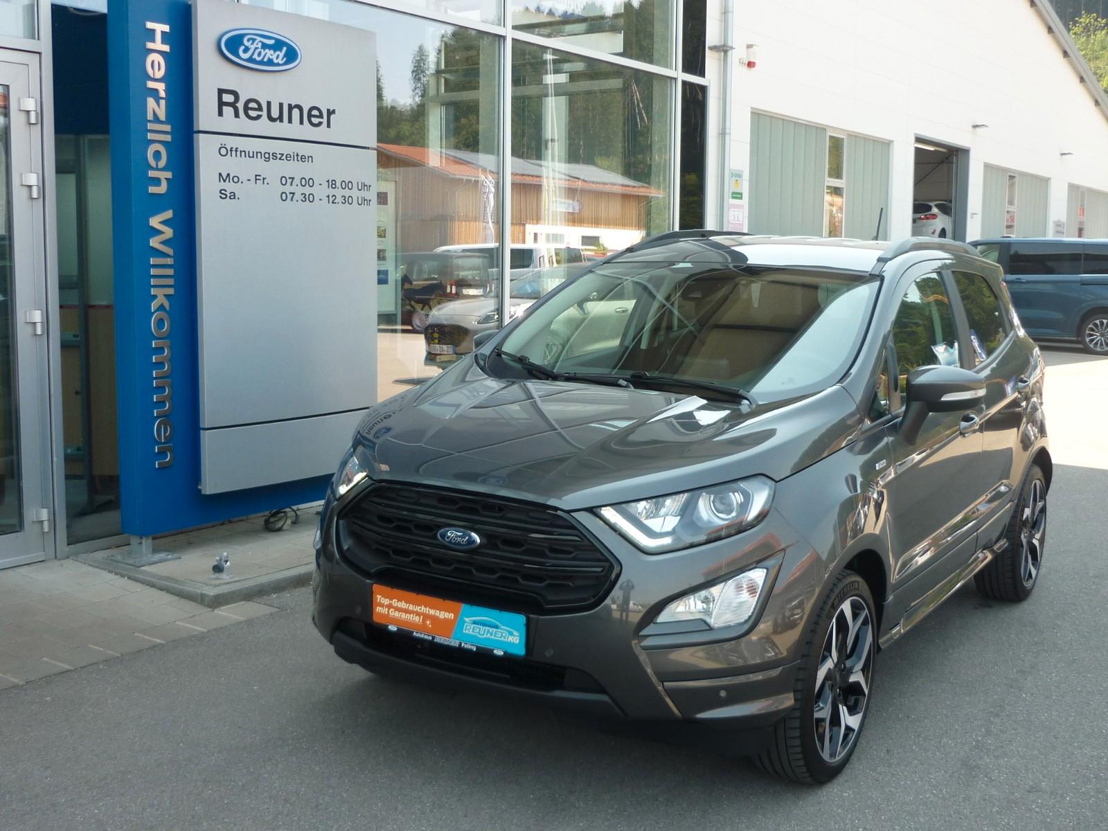 Ford EcoSport ST-Line mit AHK abnehmbar