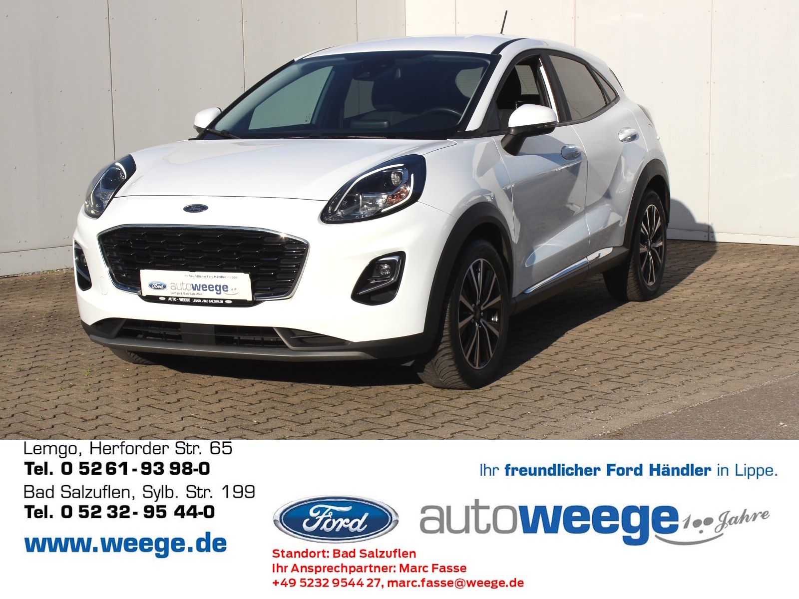 Fahrzeugabbildung Ford Puma Titanium 1,0 EcoBoost Mild Hybrid