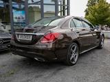 Mercedes-Benz C 250 AMG PANORAMA AHK DISTRONIC BURMESTER ILS - mit Benzin-Antrieb: Braun, Limousine