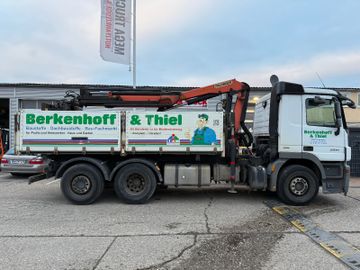 MERCEDES-BENZ Actros 2541 MP3 Kipper/Kran Palfinger Baustoff