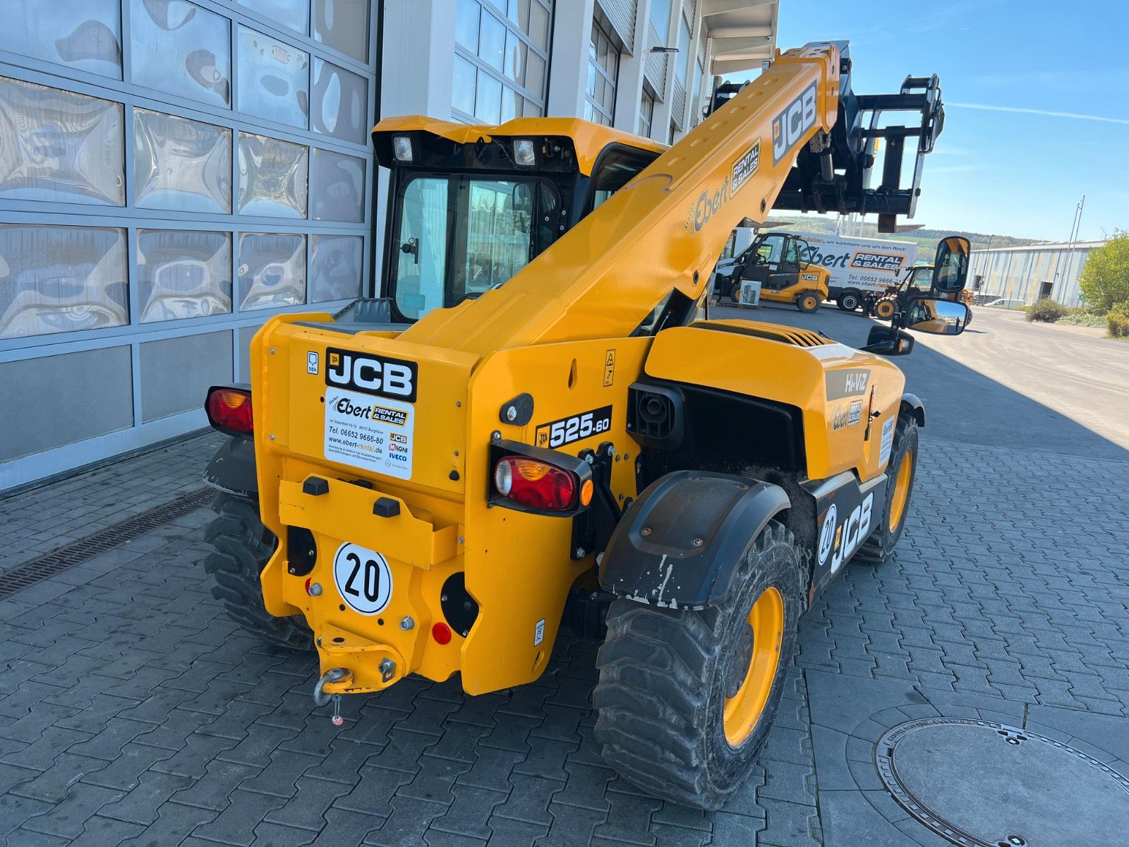 Fahrzeugabbildung JCB 525-60 Teleskop / nur 716h! / 2022 / Gabel