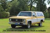 Chevrolet Silverado 1977er Longbed mit Campertop - Chevrolet Gebrauchtwagen von 1977