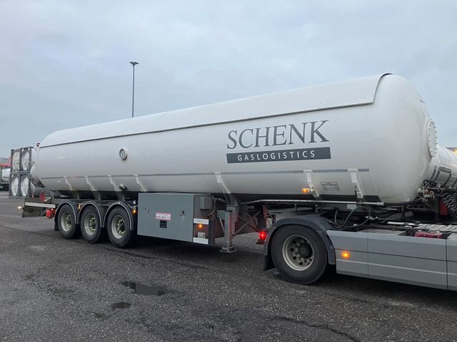 Altele Hobur Tanktrailer Burg 50600L Gas, Gaz, LPG, GPL