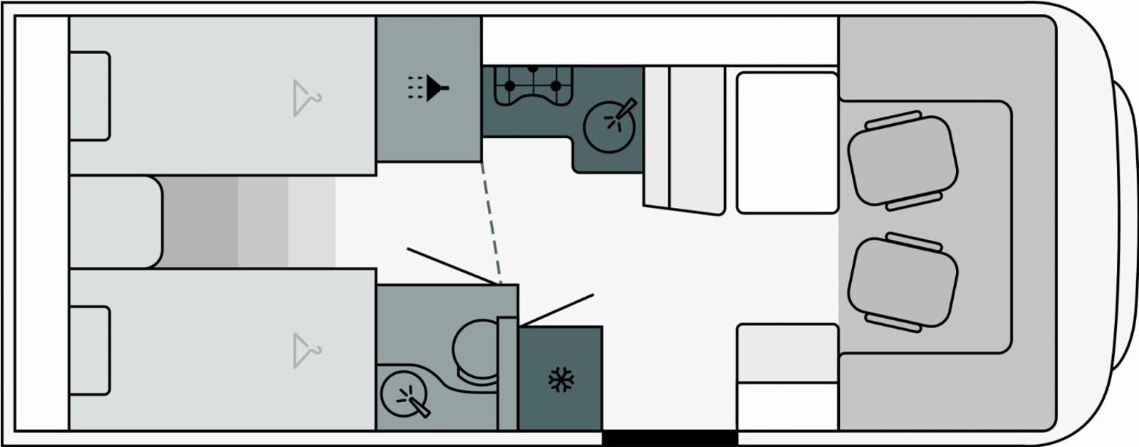Etrusco I 7400 SB 2025 4.4t MAXI SMART-TV AKTION