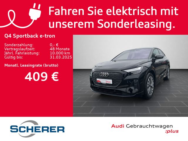 Audi Q4 Sportback 45 e-tron AHK/WÄRMEPUMPE/NAVI/APP