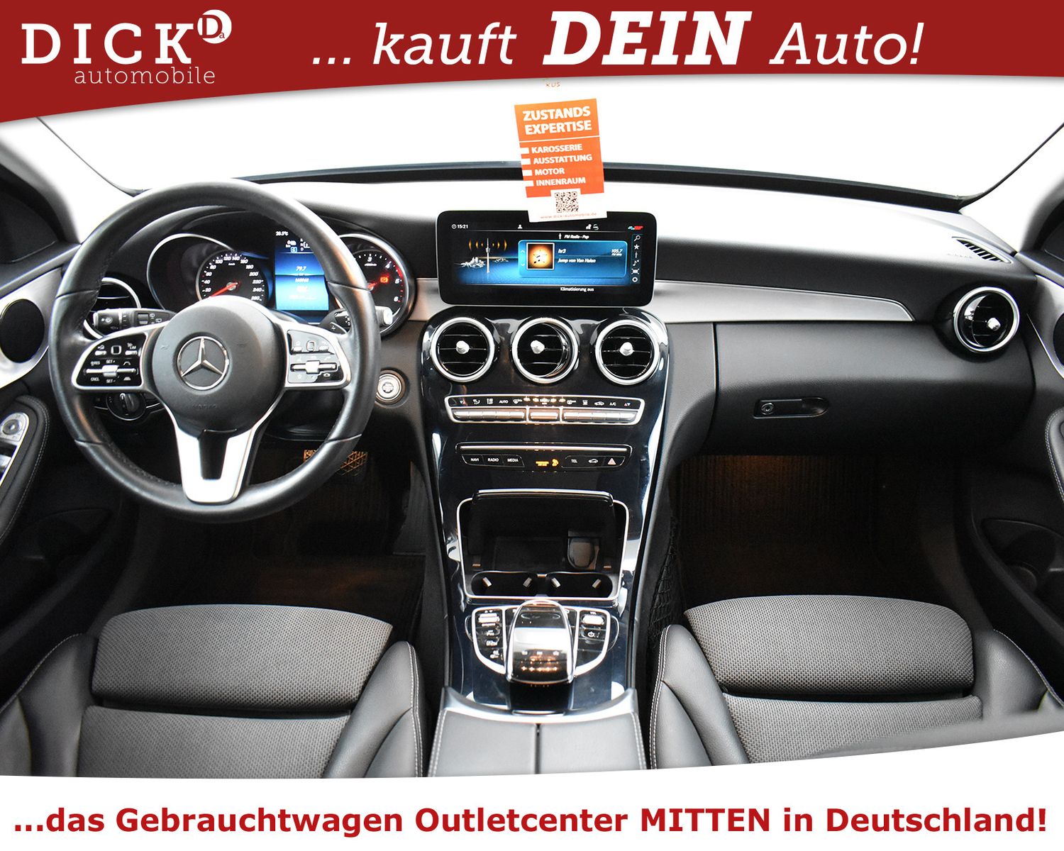 MERCEDES-BENZ C 300de T Avantg STANDHZ+NAV+LED+AHK+ACC+KAM+18" - Image 11