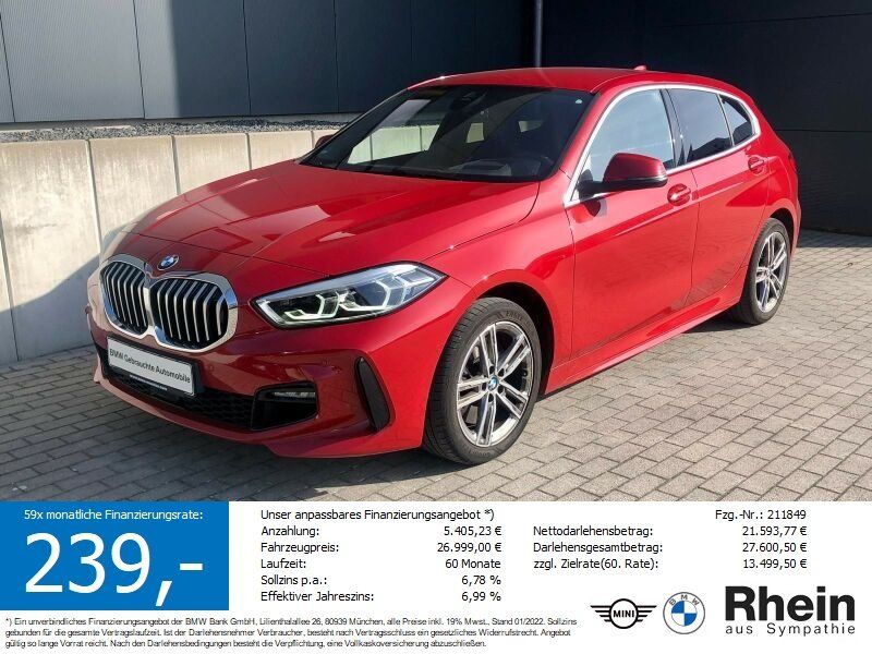 BMW 120i SAG M Sport ACC/HUD/LED+/hk/K-ZUG/MEMO/DCC