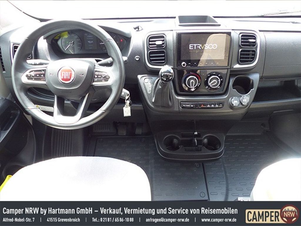 ETRUSCO T 7400 QBC Fiat+Automatik+Markise+Sat+Ohne Hubb.